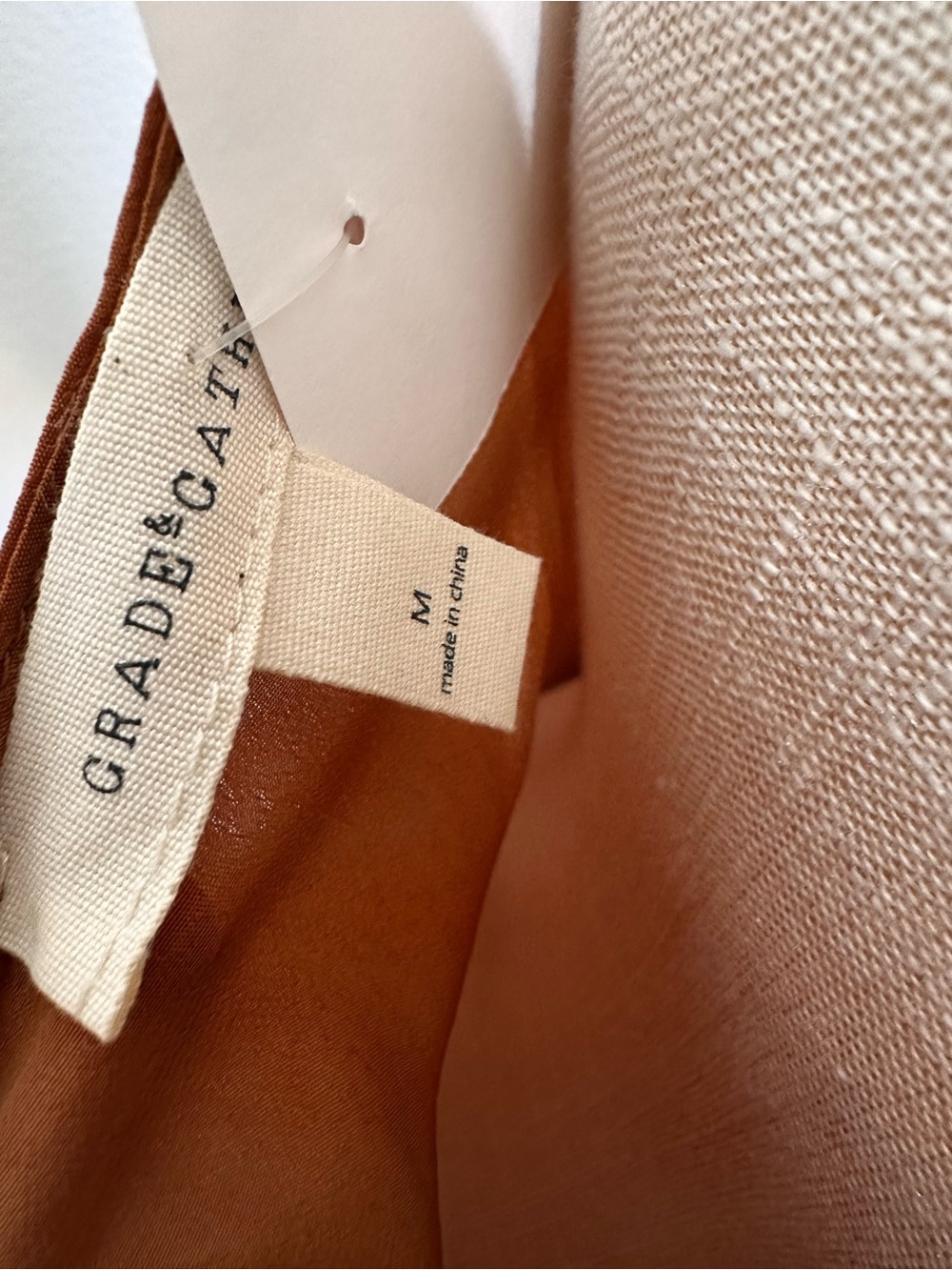 Rust Ruffle-Front Spaghetti Strap Cami - Picture 5 of 6